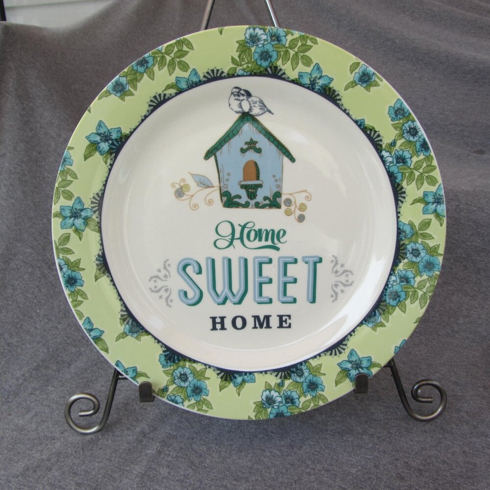 4 for $40 - Home Sweet Home plate by Maud Borup (W3320)